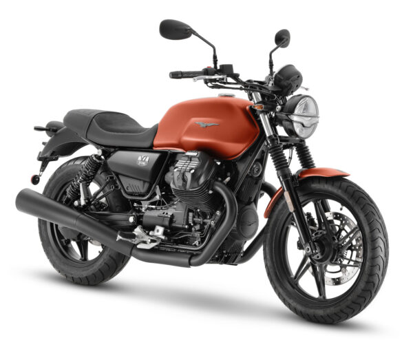 Moto Guzzi V7 850 Stone E5 Arancione Rame Front Right