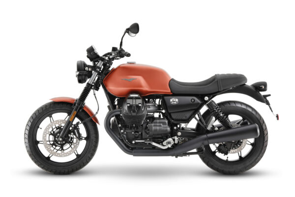 Moto Guzzi V7 Stone 850 E5 Arancione Rame Left Side