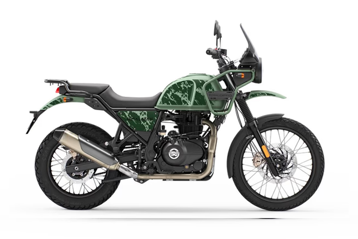 Royal enfield store himalayan mirage silver