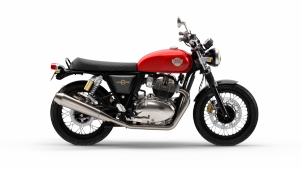 Royal Enfield Interceptor 650 Canyon Red Right Side
