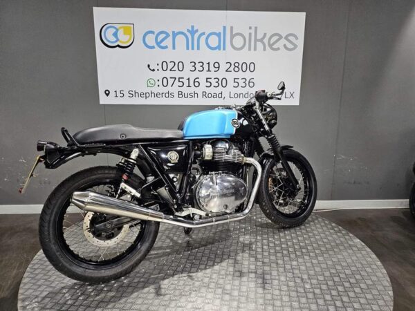 Royal Enfield Continental GT 650 2021 Blue 4