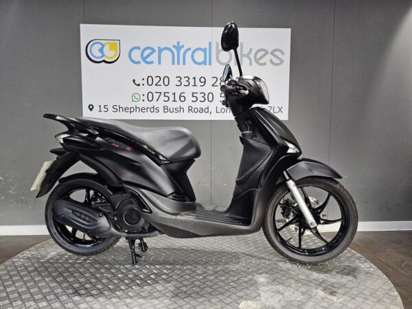 Piaggio Liberty 125 S CVT Euro 5 2022 Black