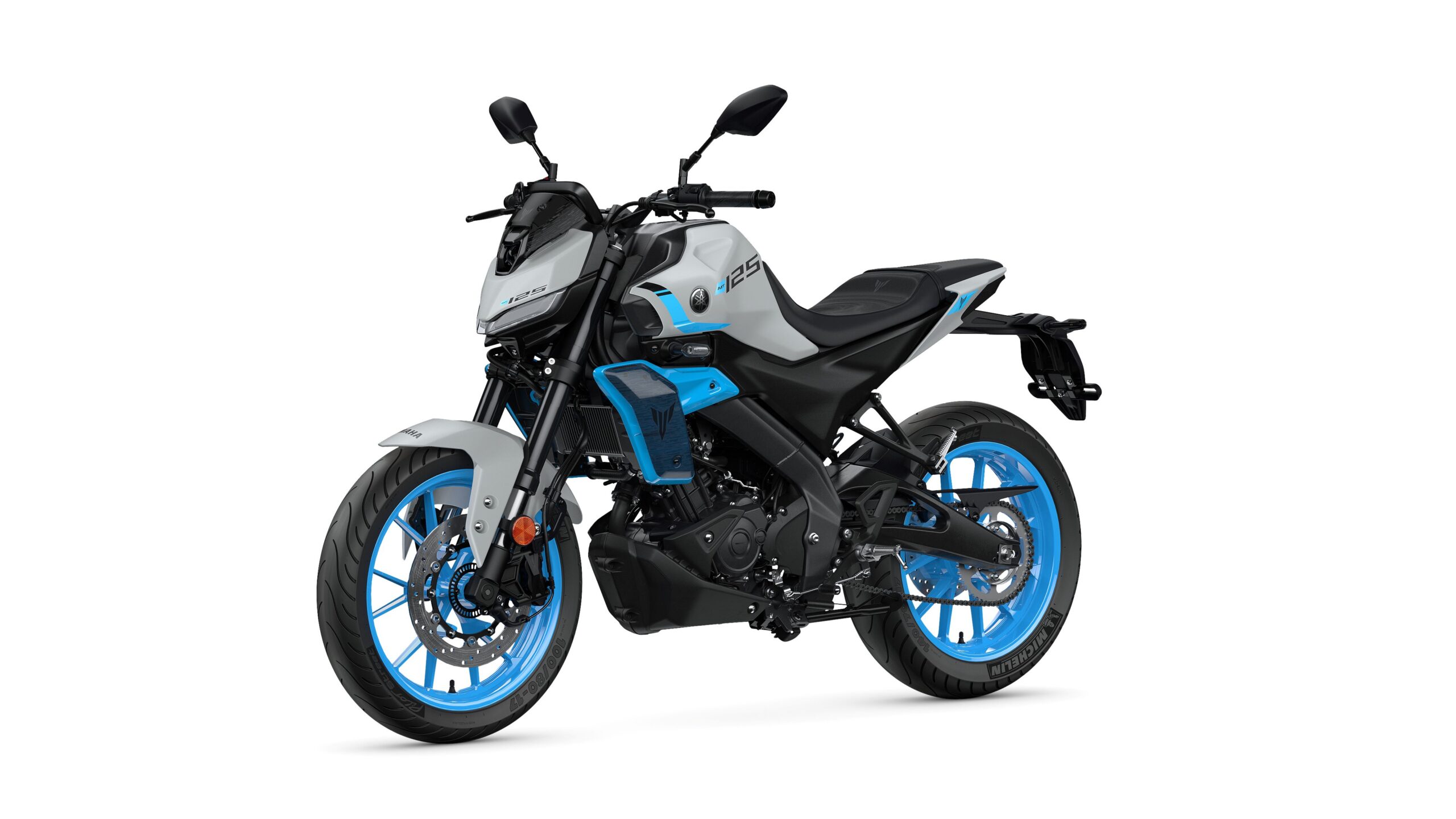 Yamaha 2027 MT-125 Ice Storm Lateral Left