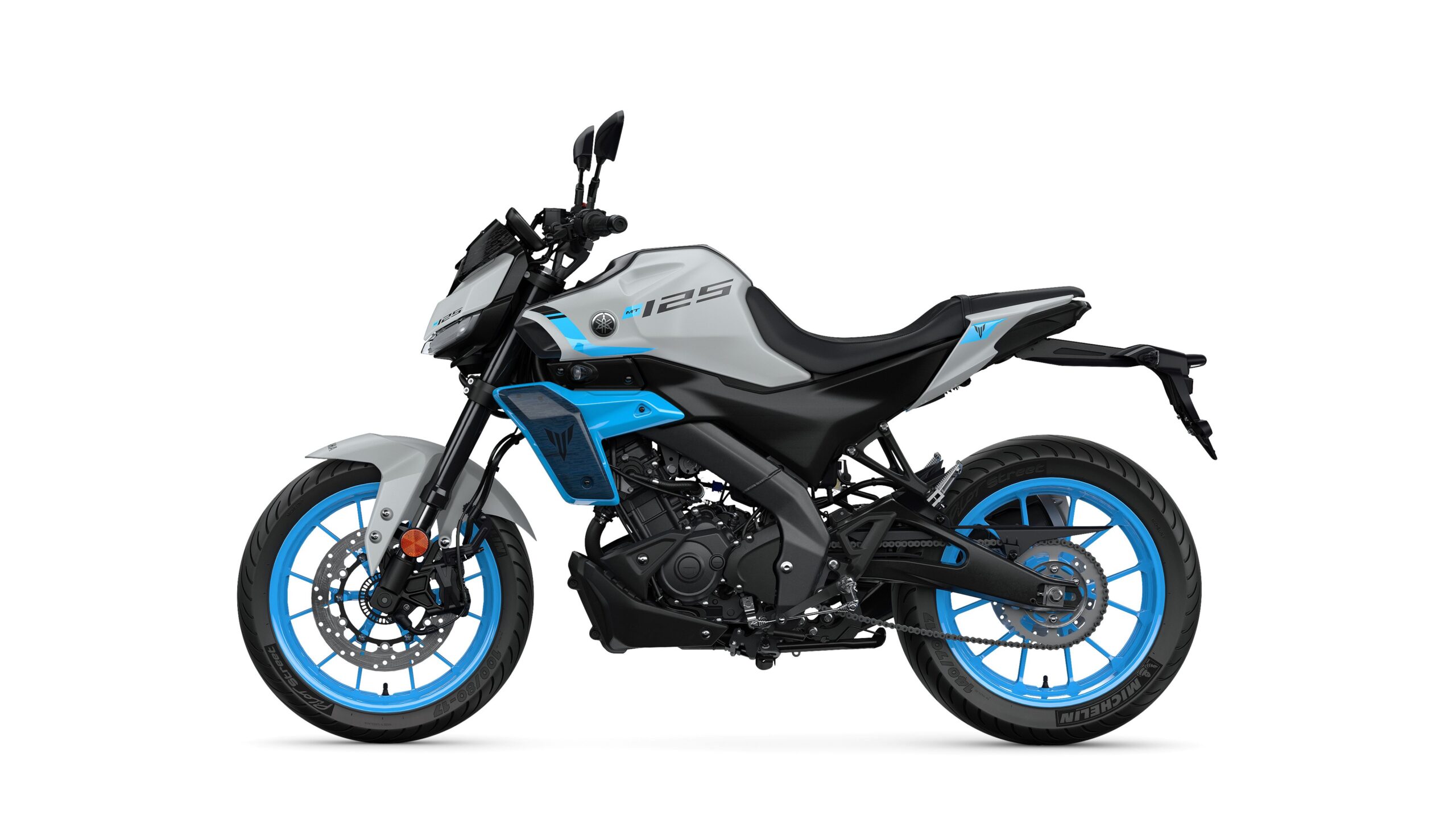 Yamaha 2027 MT-125 Ice Storm Left