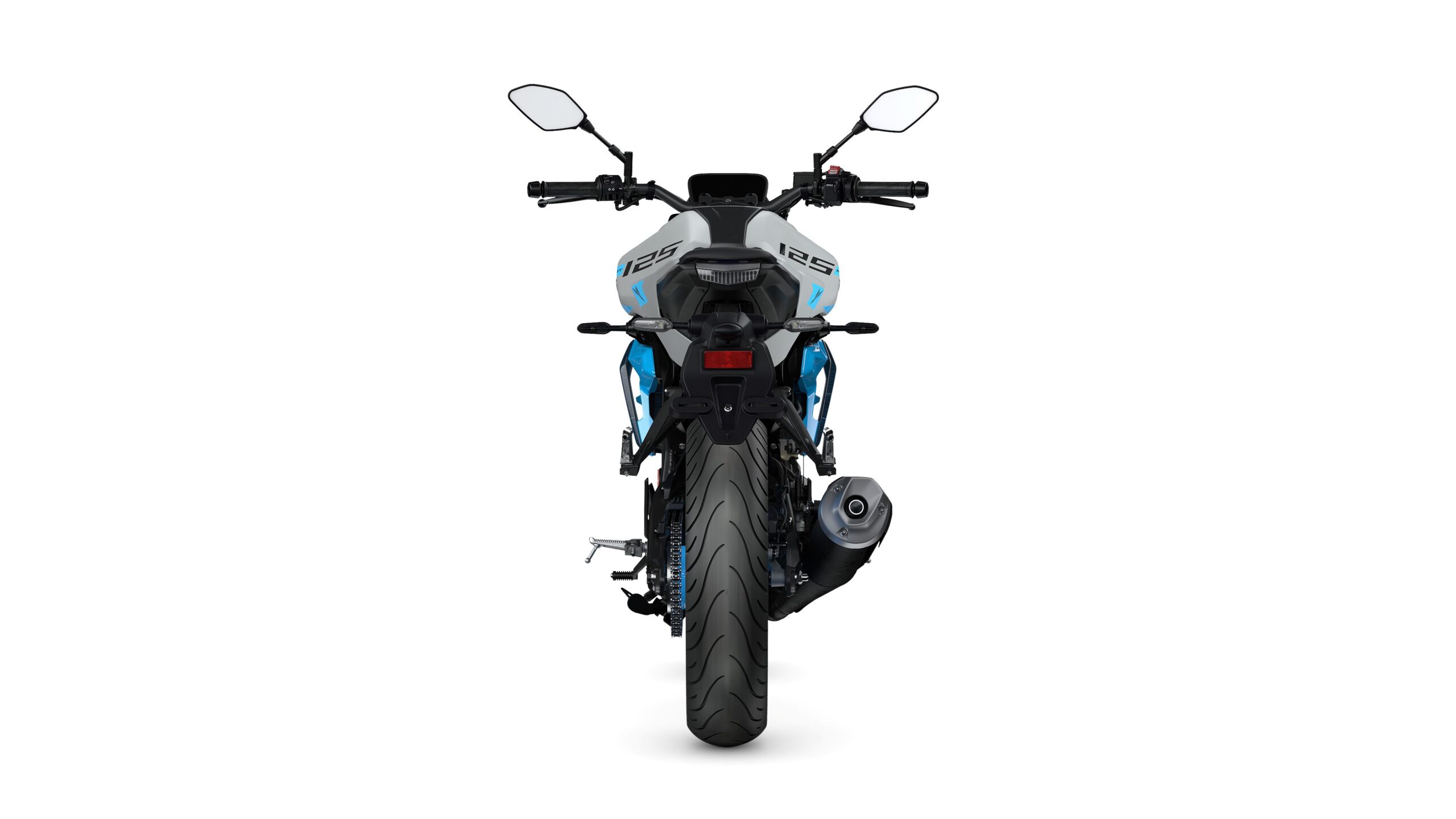 Yamaha 2027 MT-125 Ice Storm Rear