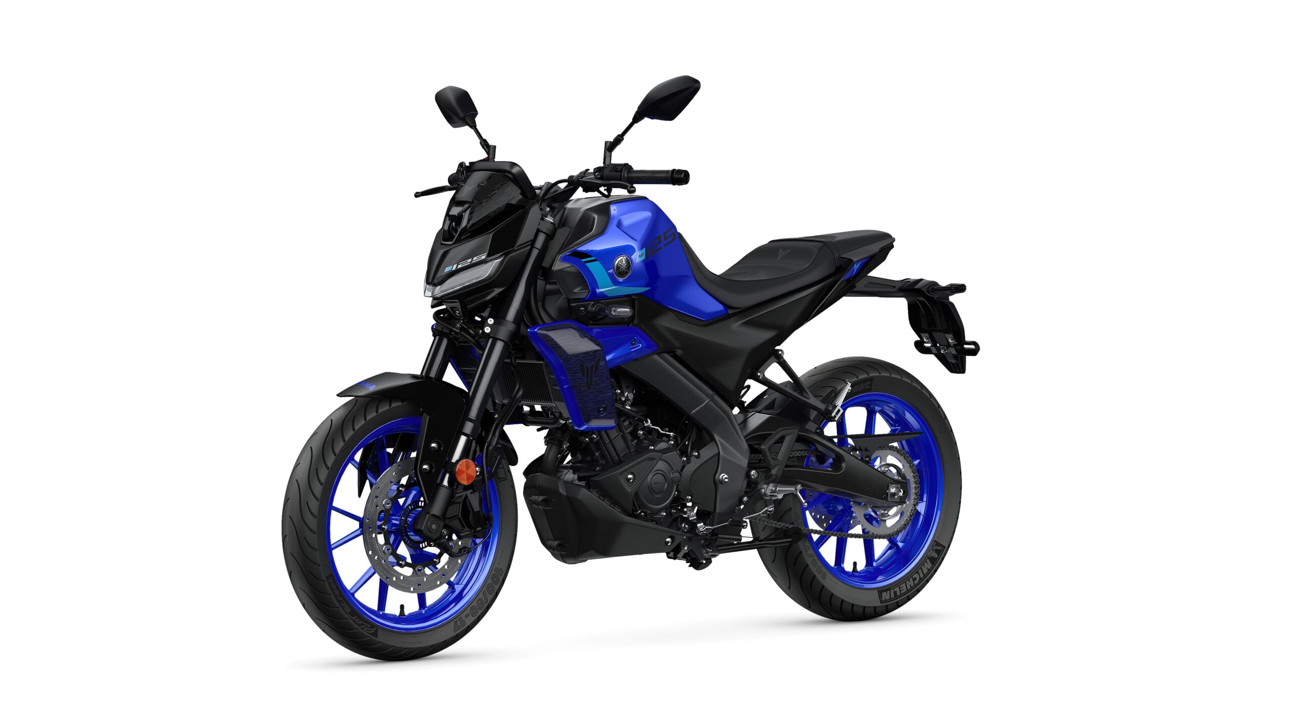 Yamaha 2027 MT-125 Icon Blue Lateral Lateral Left
