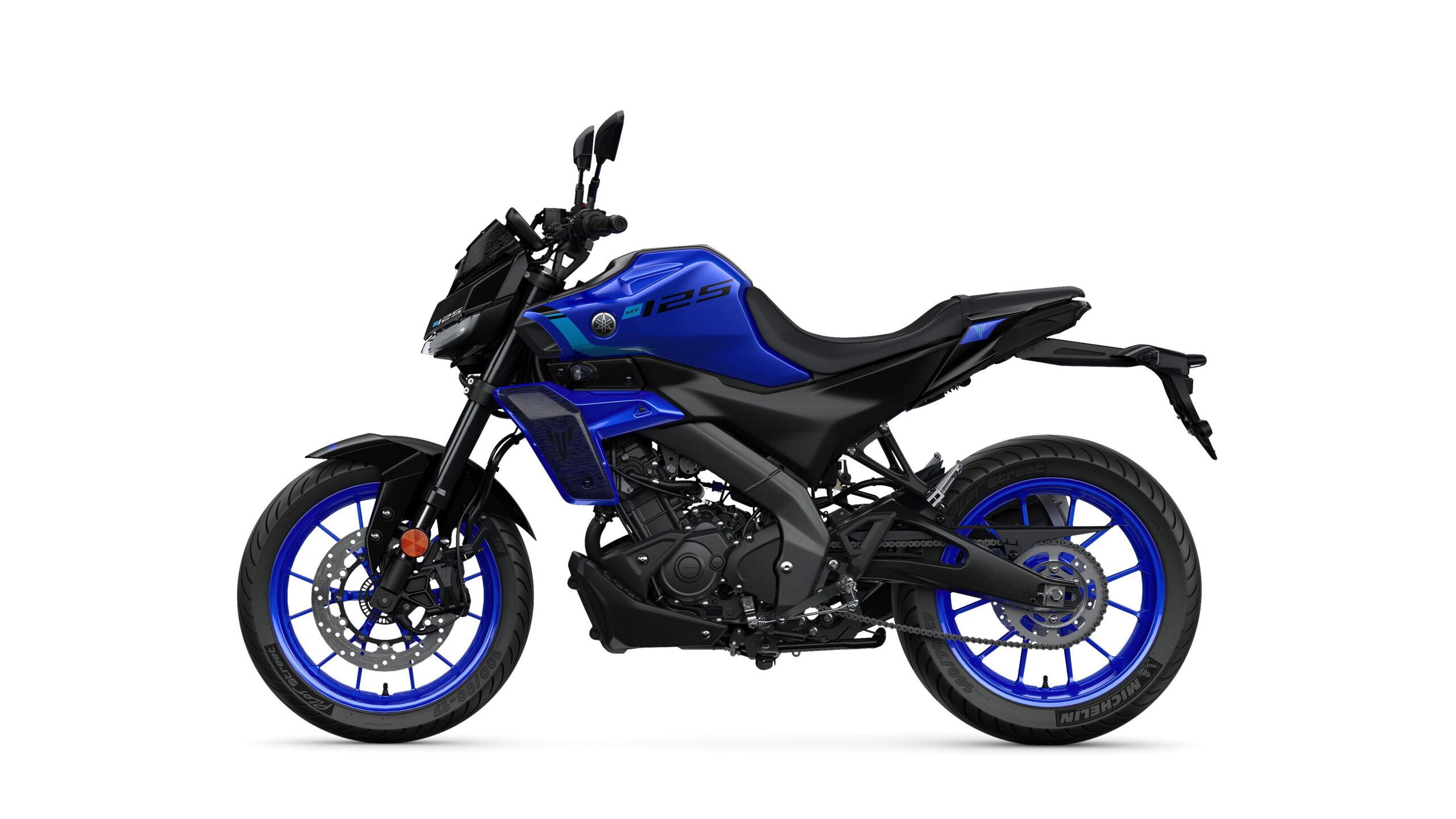 Yamaha 2027 MT-125 Icon Blue Left