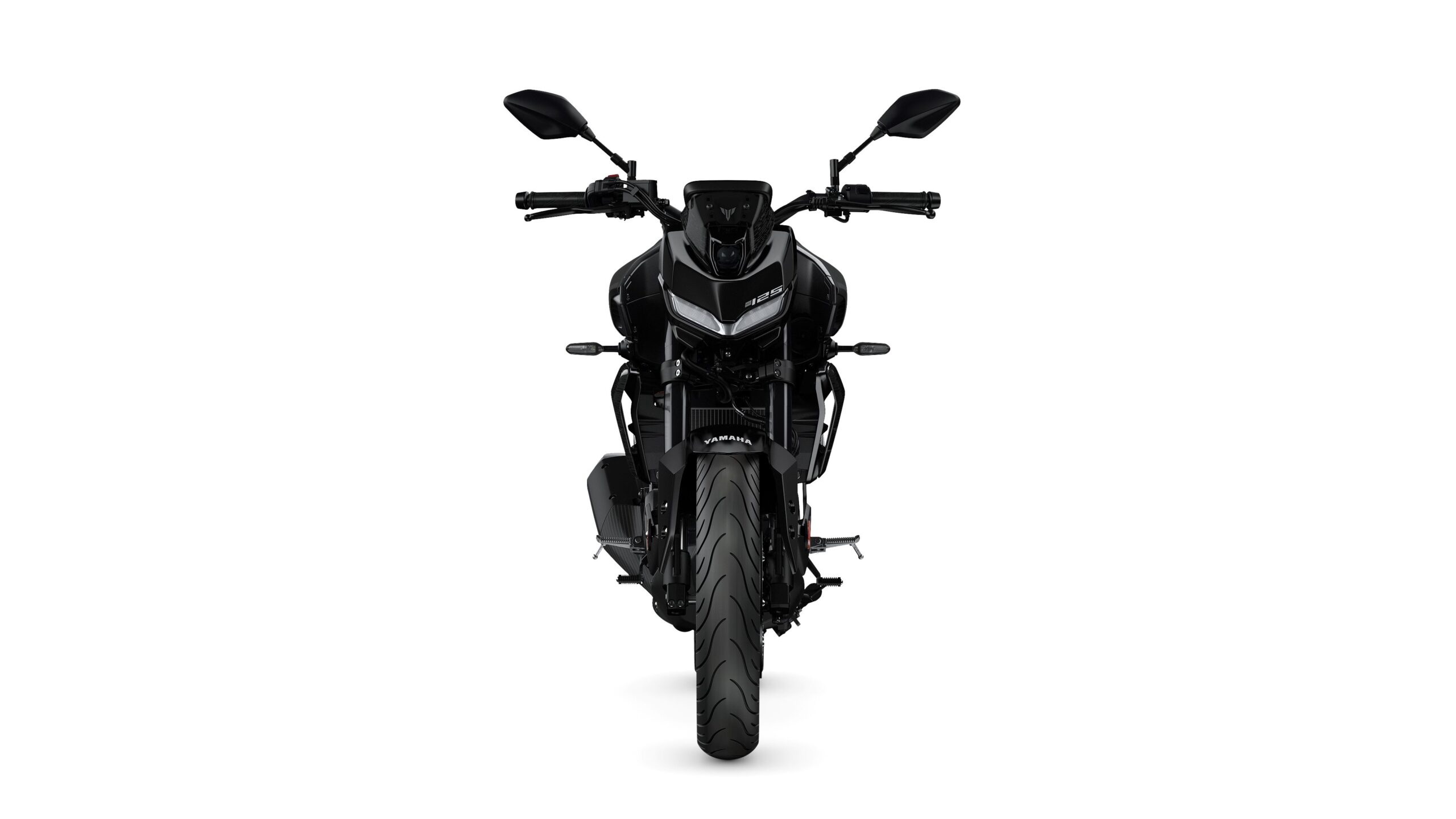 Yamaha 2027 MT-125 Tech Black Front