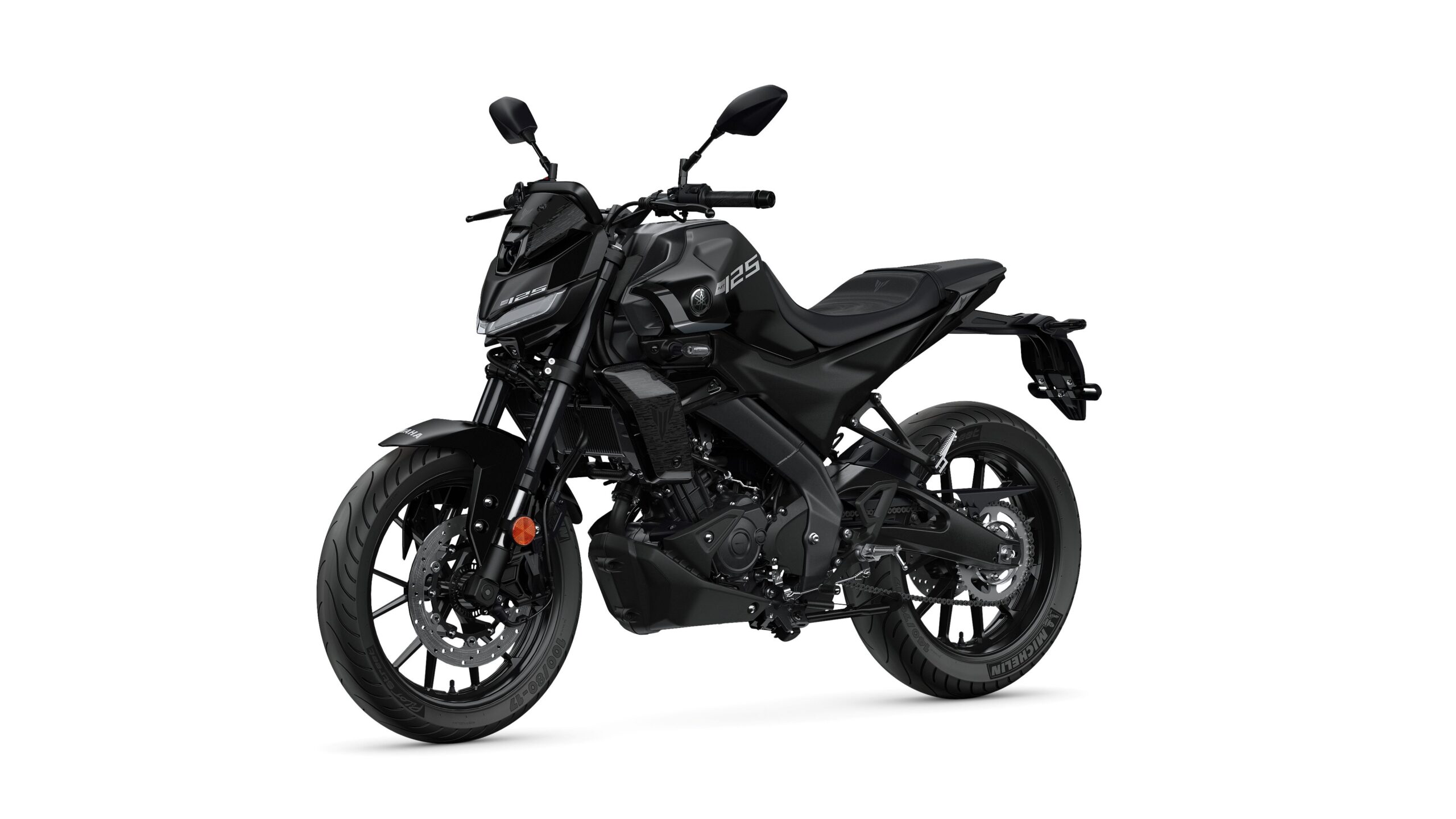 Yamaha 2027 MT-125 Tech Black Lateral Left