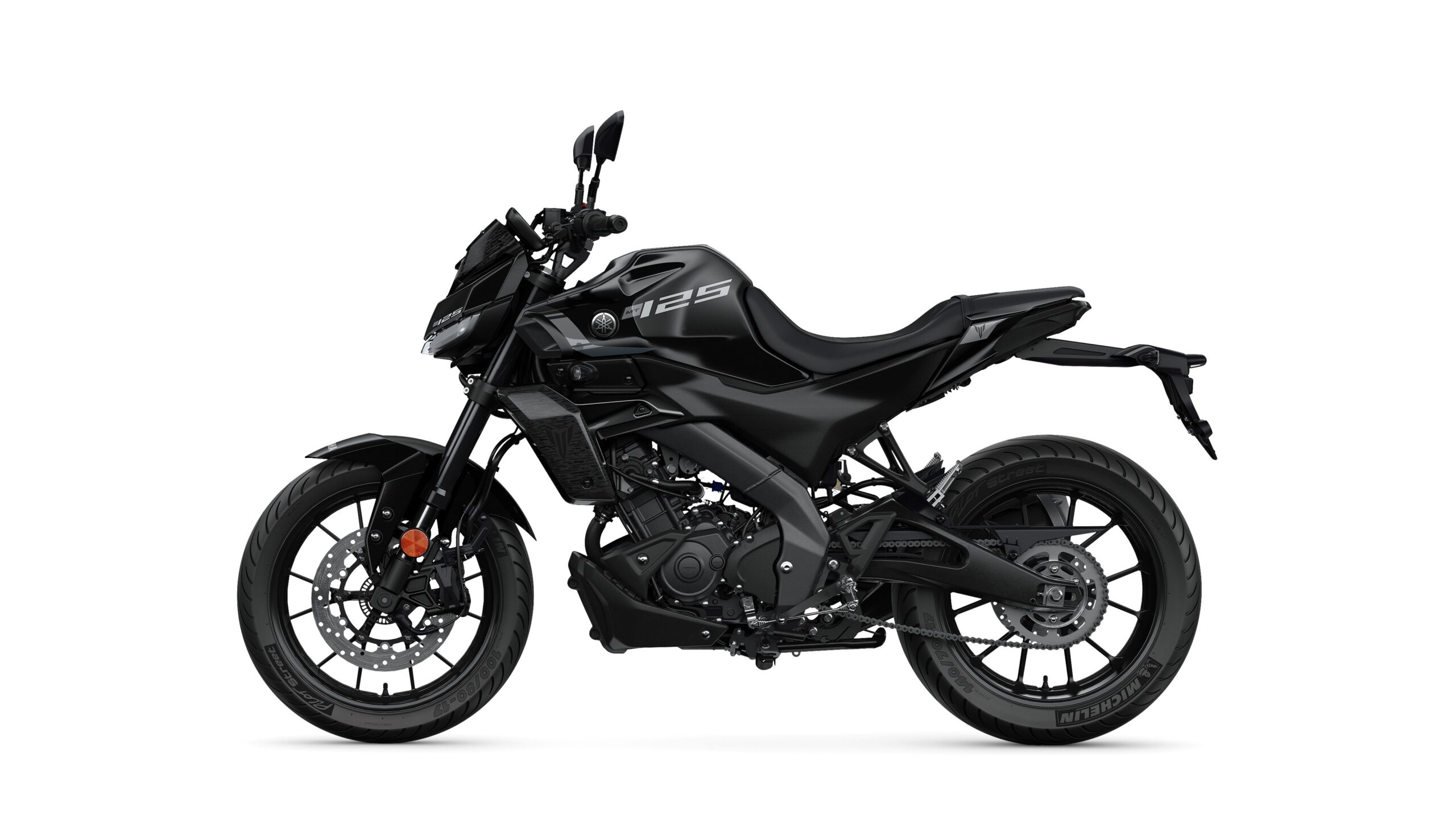 Yamaha 2027 MT-125 Tech Black Left