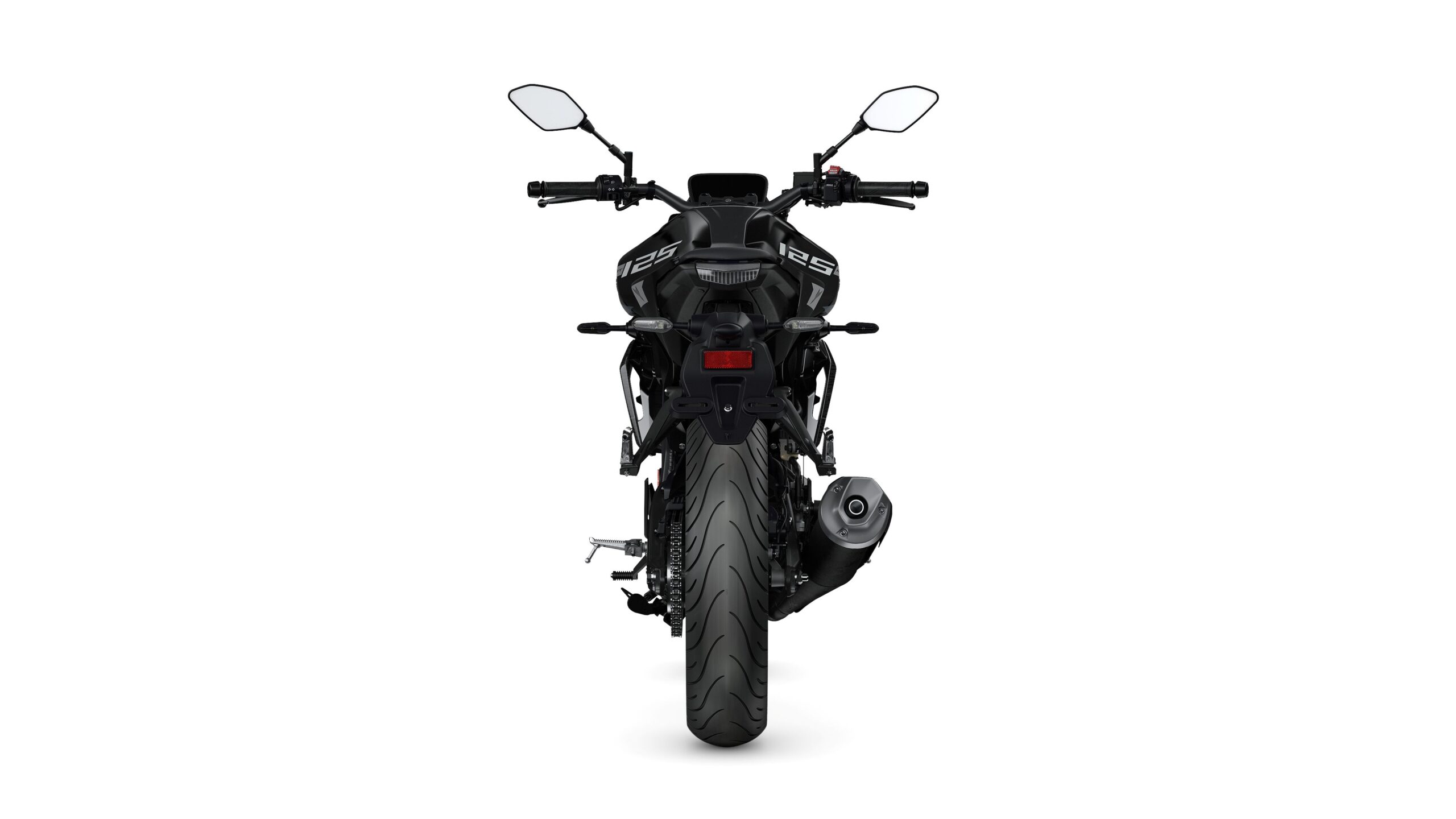 Yamaha 2027 MT-125 Tech Black Rear